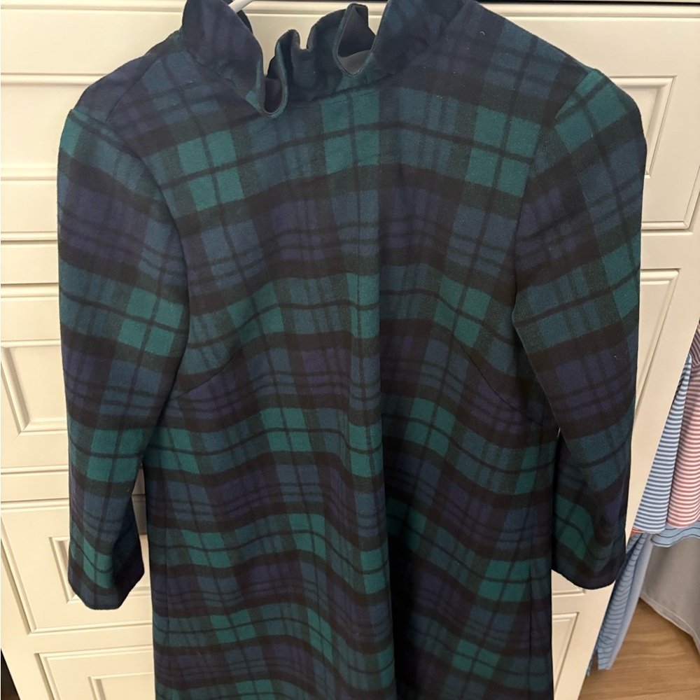 Tuckernuck Green and Blue Plaid Dress